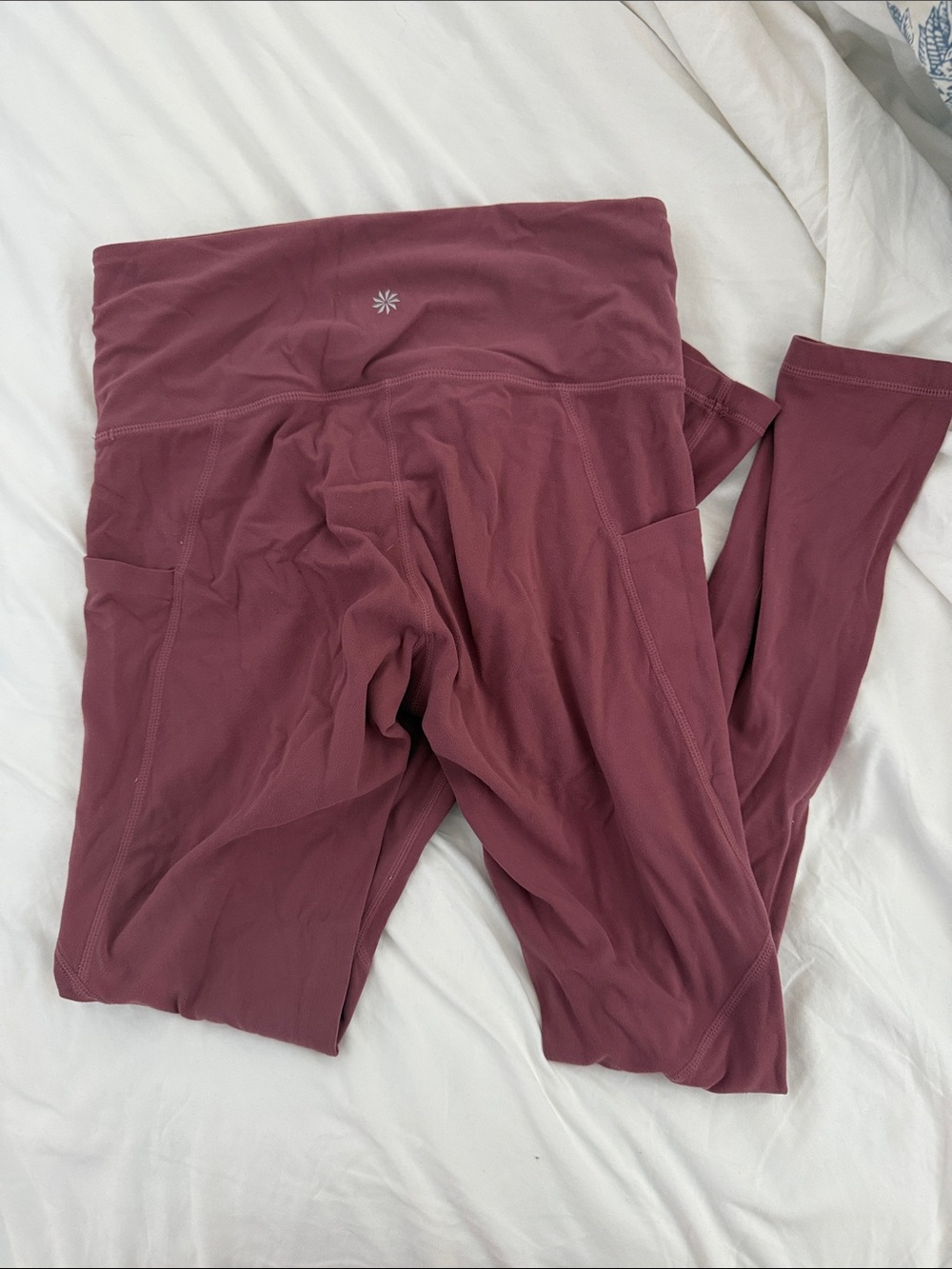 Athleta High-Waist Active Leggings - Dusty Rose